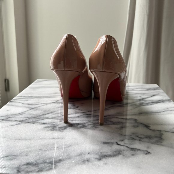 Christian Louboutin New Simple 100mm Pumps (as seen on Paris Hilton) - Picture 7 of 9